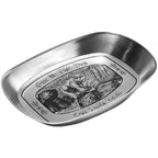 Retro Tinplate Oval Camping Serving Tray – Rust-Proof Outdoor Serving Tray Richie's