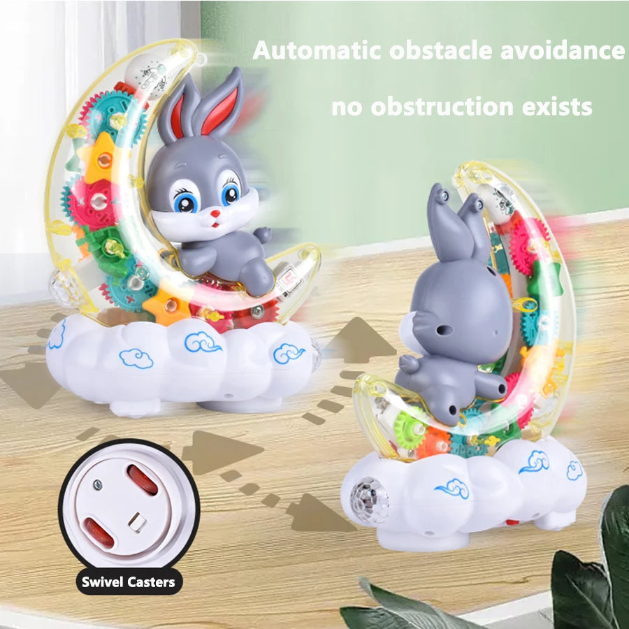 Kids Electric Bunny Toy Car – Lights, Music & Moving Gears Electric Toy Car Richie's