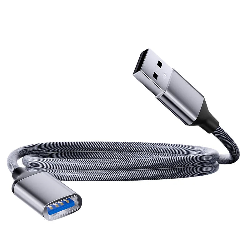 USB 3.0 Male to Female Nylon Braided Extension Cable 0.5M–2M USB Extension Cable Richie's 0.5m