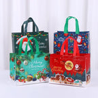 4-Pack Reusable Christmas Gift Tote Bags with Handles Christmas Gift Bags Richie's Mixed 4 Pcs