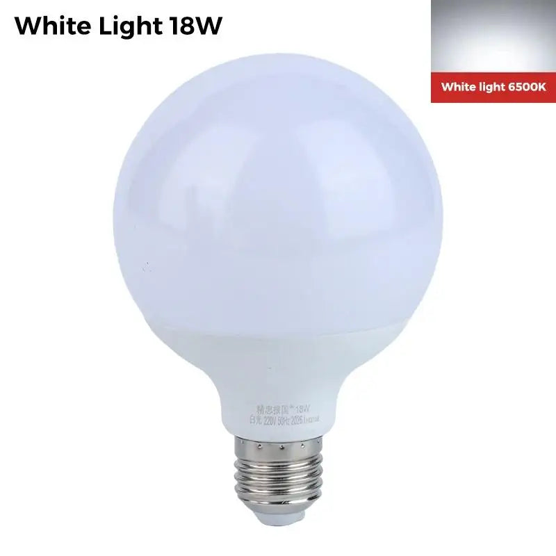 E27 LED Bulb 7W–18W High CRI Flicker-Free Energy Saving LED Light Bulb Richie's 18W White