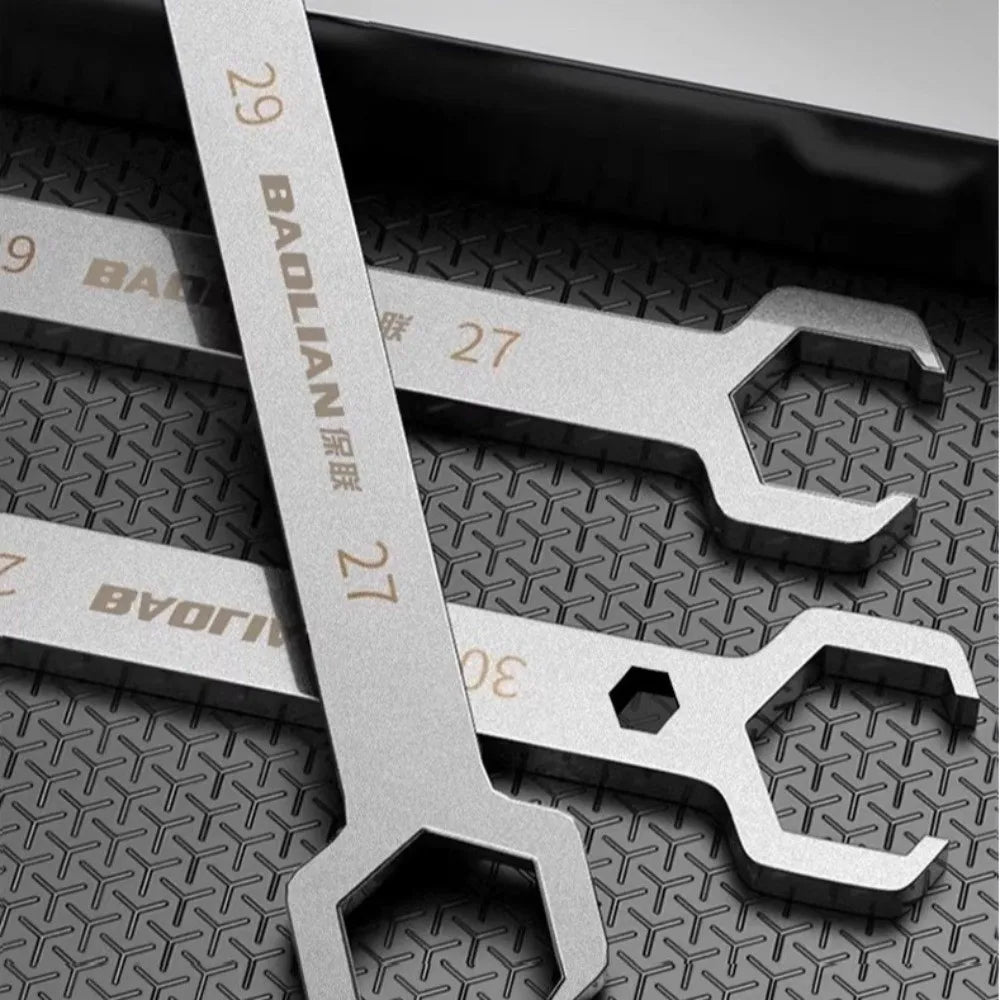 Double-Ended Manifold Valve Wrench 27/29mm 28/30mm Steel Double-Ended Wrench Richie's