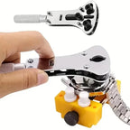 3 Claw Adjustable Watch Case Opener & Battery Tool Kit Watch Repair Tool Richie's