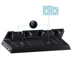 PS4 Vertical Cooling Station & Dual Controller Charging Dock Console Charging Dock Richie's