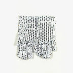 Kids Sequin Costume Gloves – Dance & Dress Up, Colorful Kids Costume Gloves Richie's Silver