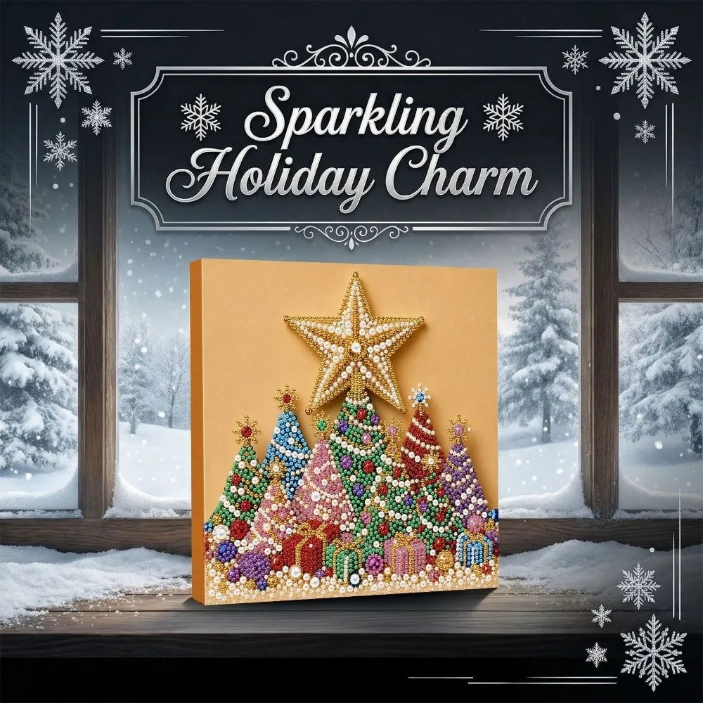 3D Christmas Pearl Art Kit – DIY Diamond Painting Holiday Gift Diamond Painting Kit Richie's