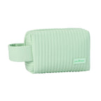 Women's PU Makeup Bag Waterproof Travel Toiletry Organizer Cosmetic Travel Bag Richie's light green