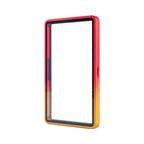 Gradient Aluminum Trading Card Case 35PT UV Double-Sided Glass Trading Card Case Richie's Red gold