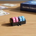 4-Digit Digital Wheel Score Tracker for Board Games & Groups Game Score Tracker Richie's
