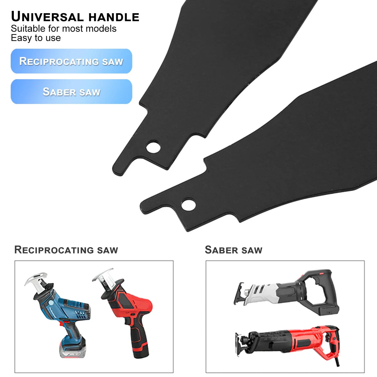 Reciprocating Saw Scraper Blades Set – Carbon Steel 2/4/5 Pcs Saw Scraper Blades Richie's
