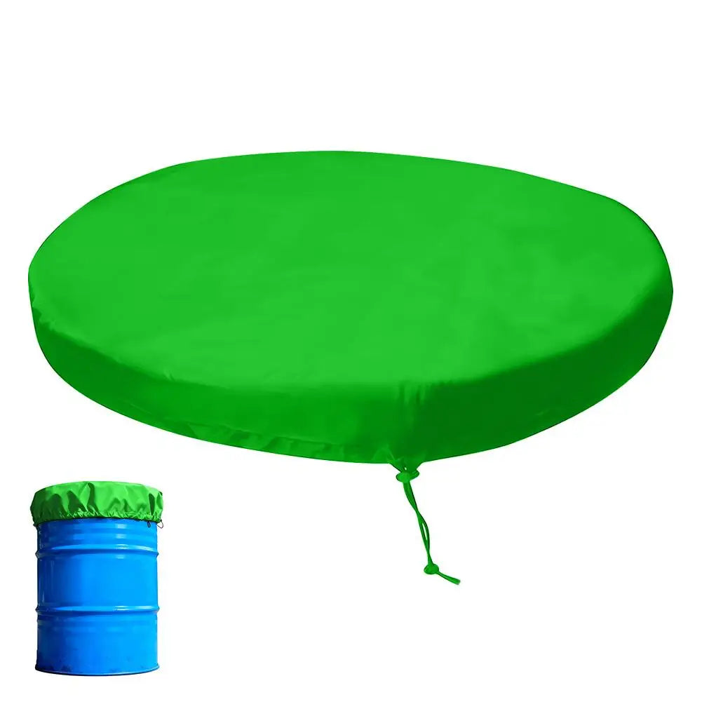 55 Gallon Drum Cover Waterproof Heavy Duty Barrel Lid Drum Barrel Cover Richie's Green