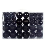 100PCS Christmas Ball Ornaments Set – 8cm, 18 Colors Baubles Christmas Ornament Set Richie's 17