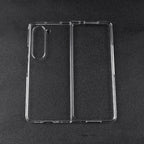 Samsung Galaxy Z Fold 8/7/6/5/4/3 Transparent Hard PC Case Phone Bumper Case Richie's For Z Fold 5