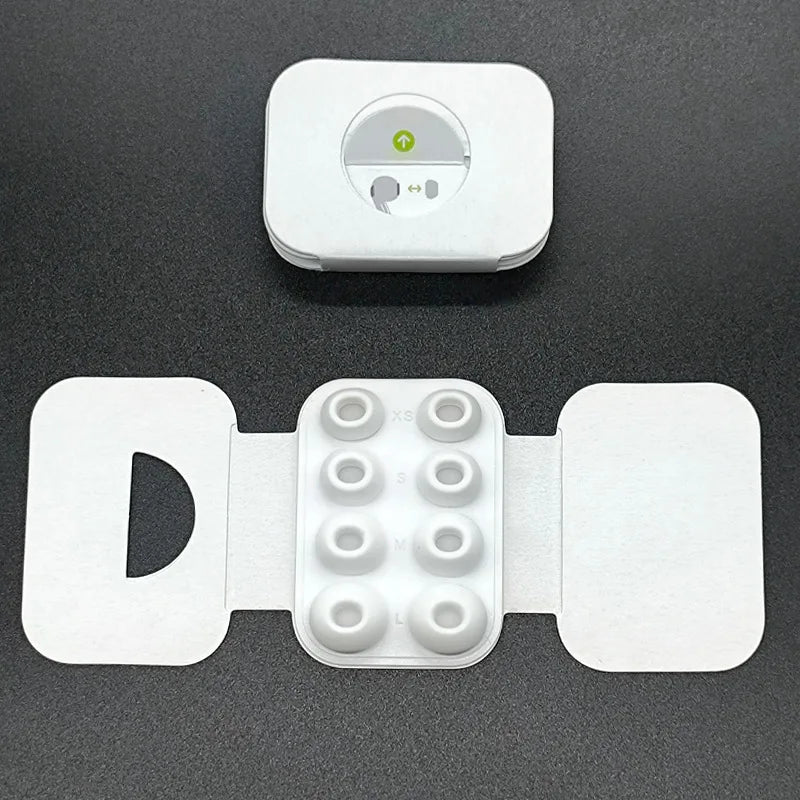 Silicone Ear Tips for AirPods Pro 1 & 2 – XS S M L Anti-Slip Earphone Ear Tips Richie's 4X-XS S M L
