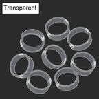 8pcs Silicone Joystick Rings for PS5, PS4, Steam Deck & ROG Ally Controller Accessory Richie's 8pcs transparent