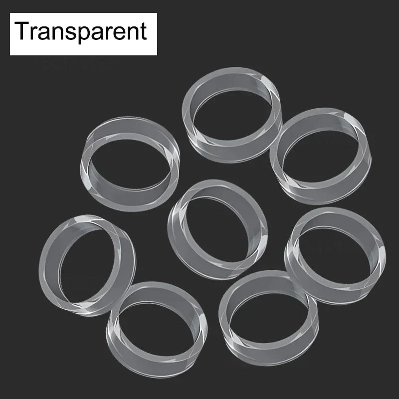 8pcs Silicone Joystick Rings for PS5, PS4, Steam Deck & ROG Ally Controller Accessory Richie's 8pcs transparent