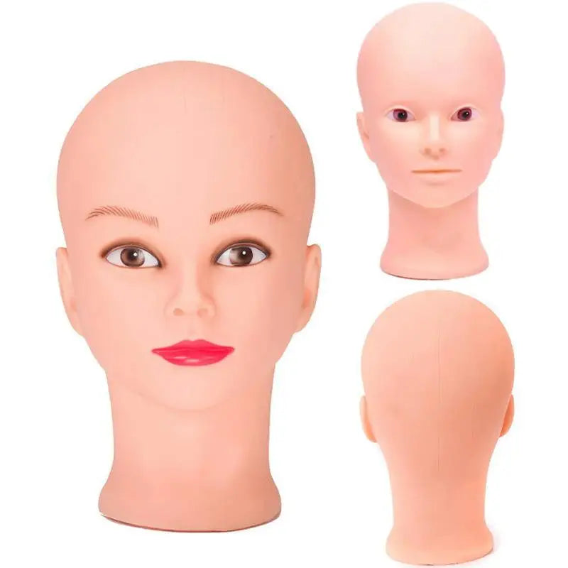 Bald Mannequin Head for Wig Styling, Makeup & Hat Display Mannequin Head Richie's