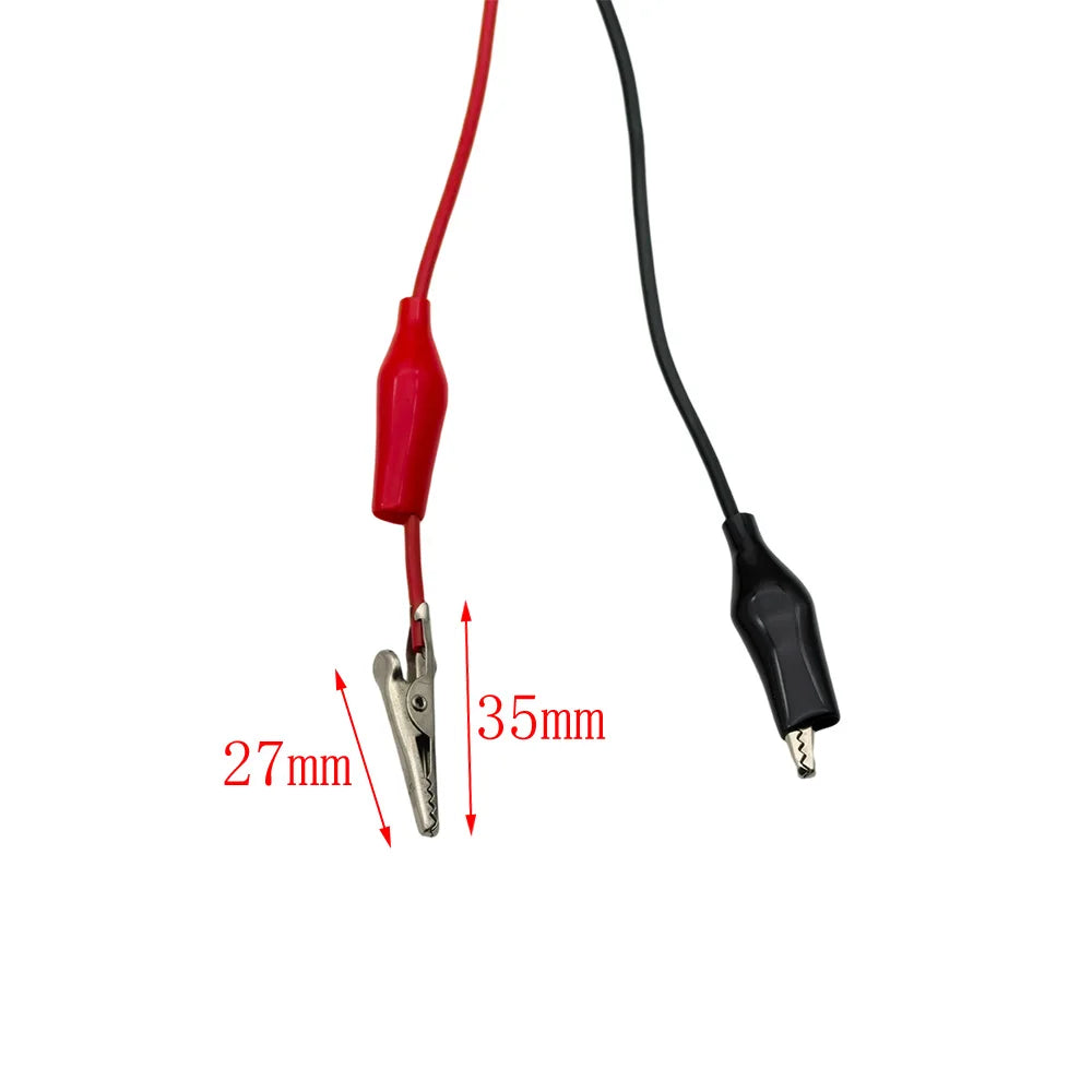BNC Q9 Male to Alligator Clips Test Lead Cable ~1M Test Lead Cable Richie's