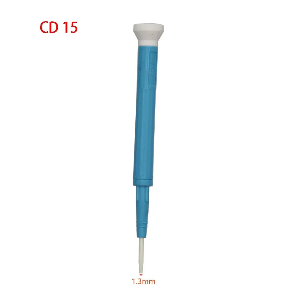 Ceramic Antistatic Slotted Screwdriver Set – 0.4mm Flat Tip Precision Screwdriver Set Richie's 1Pcs CD15