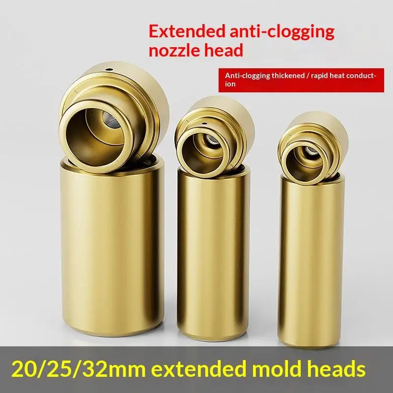 Extended Non-Stick PPR Hot Melt Die Head – 70mm Pipe Welder Pipe Welding Tool Richie's