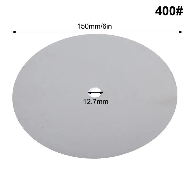 6 Inch Aluminum Master Lap Polishing Plate Diamond Grinding Base Grinding Polishing Plate Richie's A3