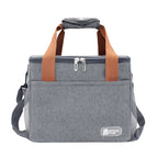 Women's Insulated Lunch Bag Large Waterproof Cooler Tote Insulated Lunch Bag Richie's Large Gray China Mainland