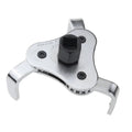 Universal 3-Claw Oil Filter Wrench Removal Tool 62–102mm Oil Filter Wrench Richie's Silver