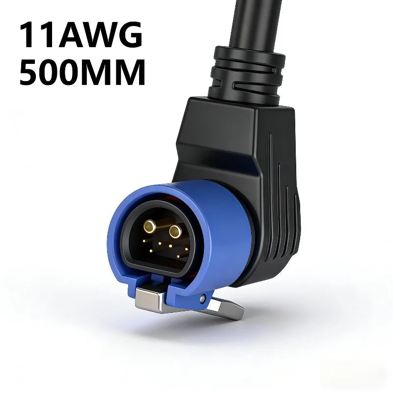 Iron Tower M28 Male Elbow EV Charging Waterproof Connector EV Charging Connector Richie's Front 11AWG 1PCS