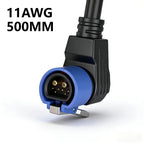 Iron Tower M28 Male Elbow EV Charging Waterproof Connector EV Charging Connector Richie's Front 11AWG 1PCS