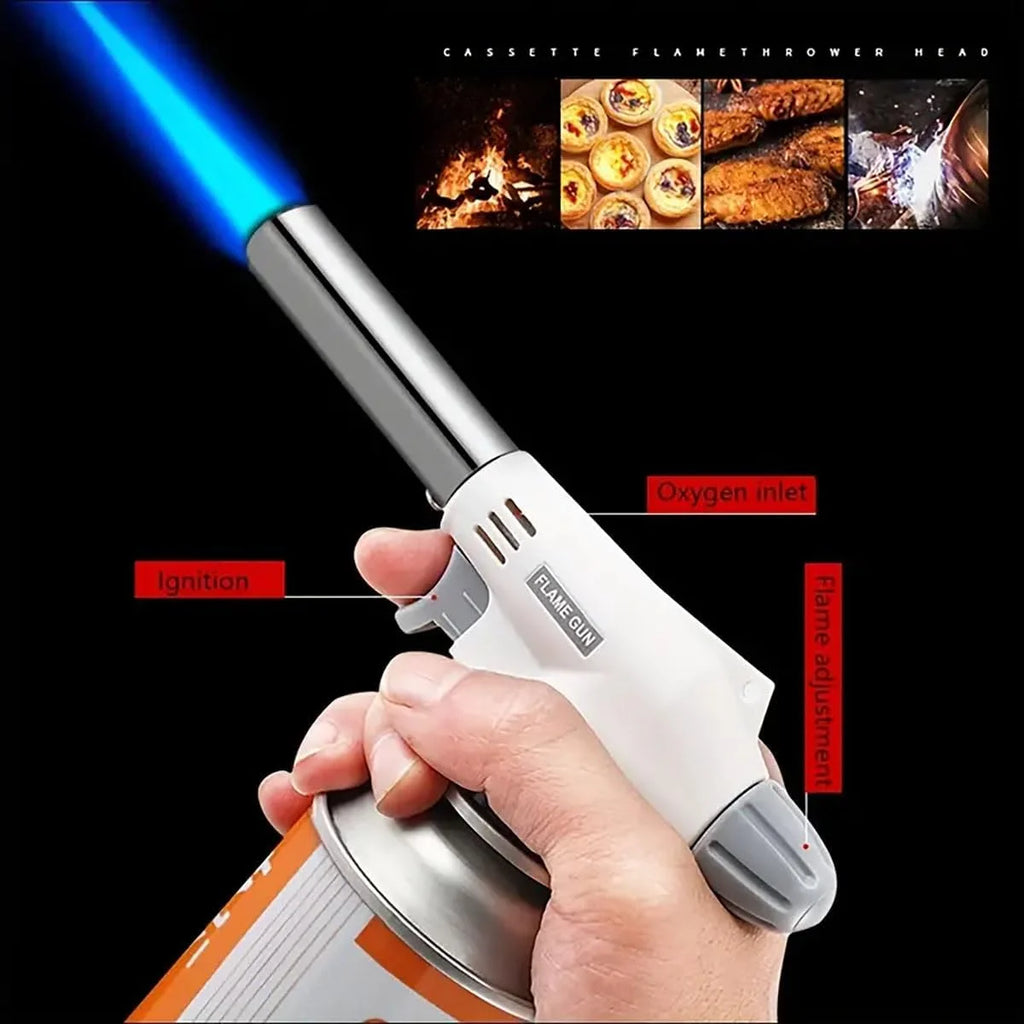 Butane Gas Torch Lighter – Adjustable Flame for BBQ & Camping Butane Torch Lighter Richie's 1PCS