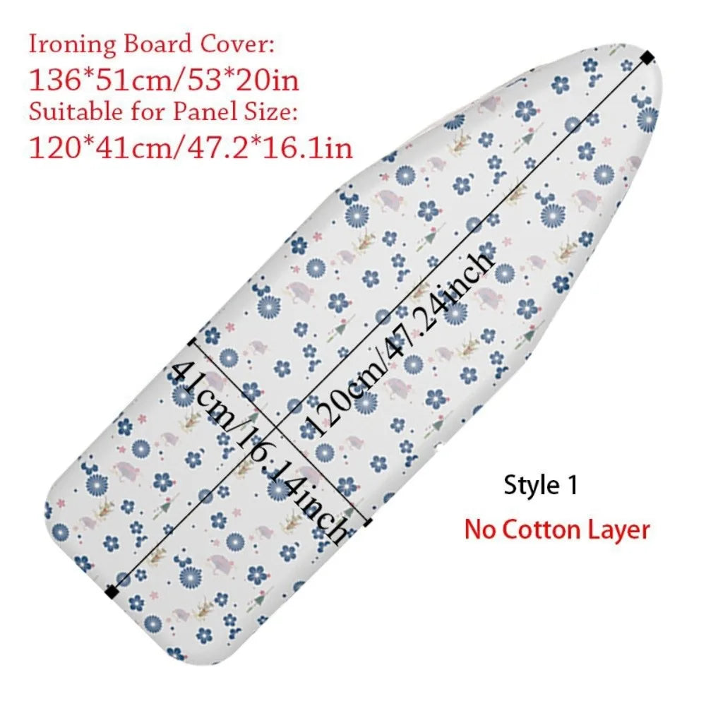 Thickened Ironing Board Cover – Heat Resistant Padded Cloth Ironing Board Cover Richie's Style 1 -120x41cm