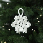 Handmade Woolen Christmas Ornaments – Santa, Elk & Tree Pendants Christmas Ornament Richie's L