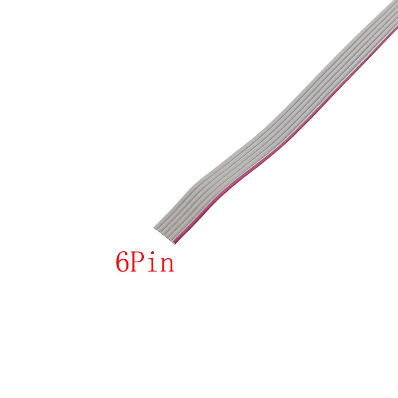 1.27mm Pitch Grey Flat Ribbon Cable 28AWG 6–60 Pin IDC 1M Flat Ribbon Cable Richie's