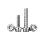 304 Stainless Steel Serrated Flange Hex Socket Screws M2–M8 Flange Hex Screws Richie's