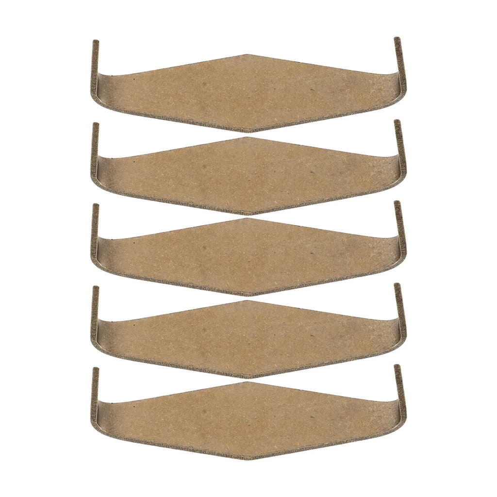 5Pcs Brass Rectangle Staples – Belt Keeper & Ceramic Repair Kit Brass Repair Staples Richie's