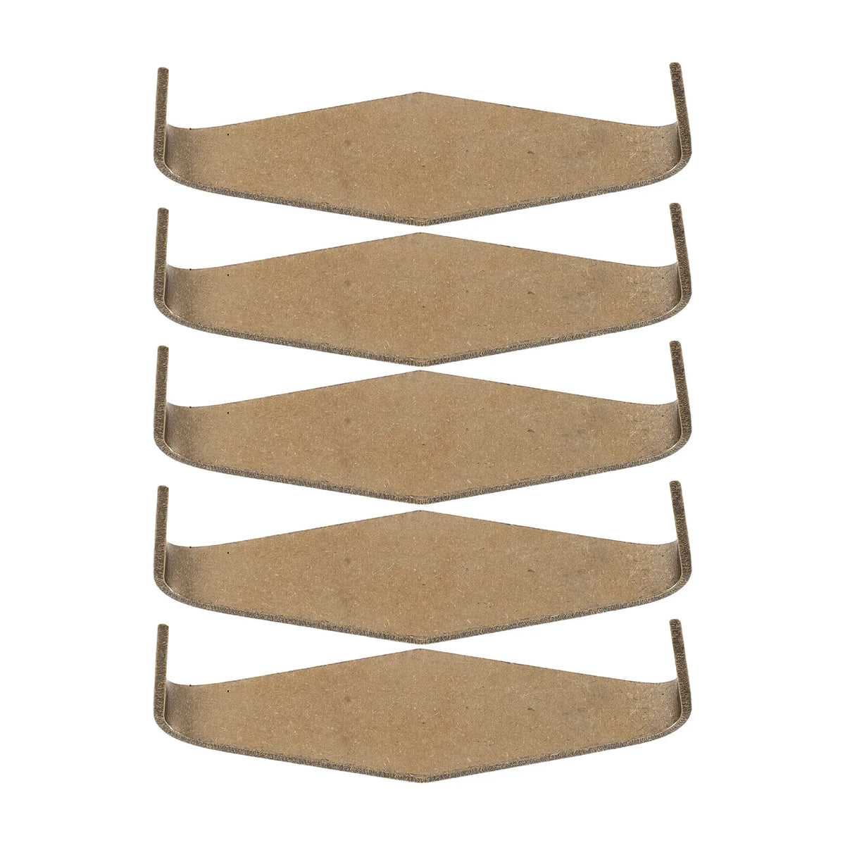 5Pcs Brass Rectangle Staples – Belt Keeper & Ceramic Repair Kit Brass Repair Staples Richie's