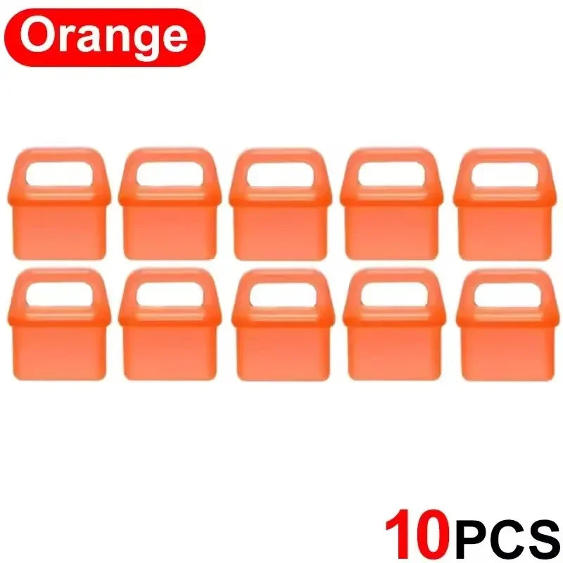 Type-C Dust Plug DIY Pendant Cap Cover – iPhone & Samsung Phone Port Dust Plug Richie's 10PCS Orange