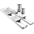SGR15 Linear Guide Rail & SGB15 Roller Slide Block Set – 46mm Linear Guide Rail Set Richie's