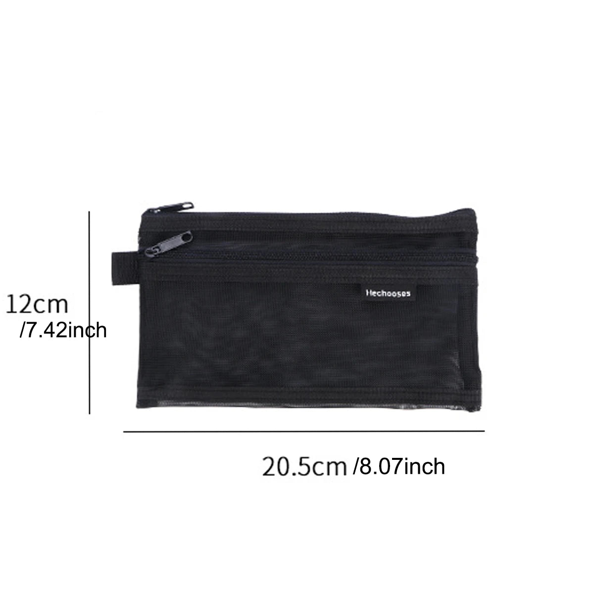 Transparent Pencil Case Double-Layer Mesh Bag | Multi-Use Pencil Case Richie's