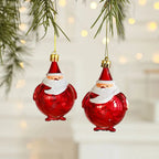 2PCS Christmas Ornament Balls – Santa, Owl & Camera Baubles Christmas Ornament Balls Richie's santa 3