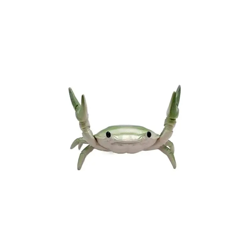 Funny Weightlifting Crab Pen Holder – Cute Desk Organizer Desk Pen Holder Richie's Green