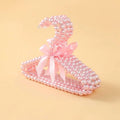 Pet Clothes Hanger – Plastic Rack for Dog & Cat Outfits Pet Clothes Hanger Richie's pink 30cm