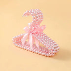 Pet Clothes Hanger – Plastic Rack for Dog & Cat Outfits Pet Clothes Hanger Richie's pink 30cm