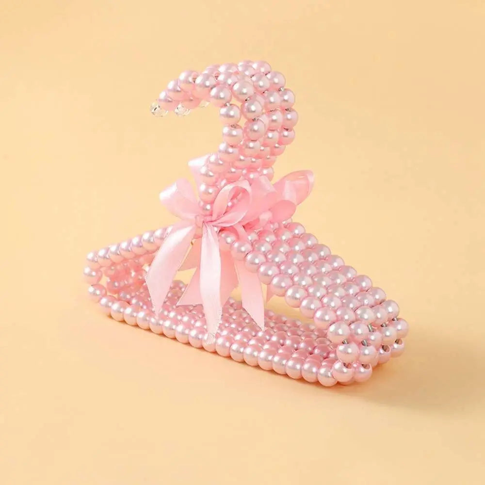 Pet Clothes Hanger – Plastic Rack for Dog & Cat Outfits Pet Clothes Hanger Richie's pink 30cm