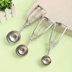 Stainless Steel Ice Cream Scoop Set – 3 Sizes, Spring Handle Ice Cream Scoop Set Richie's