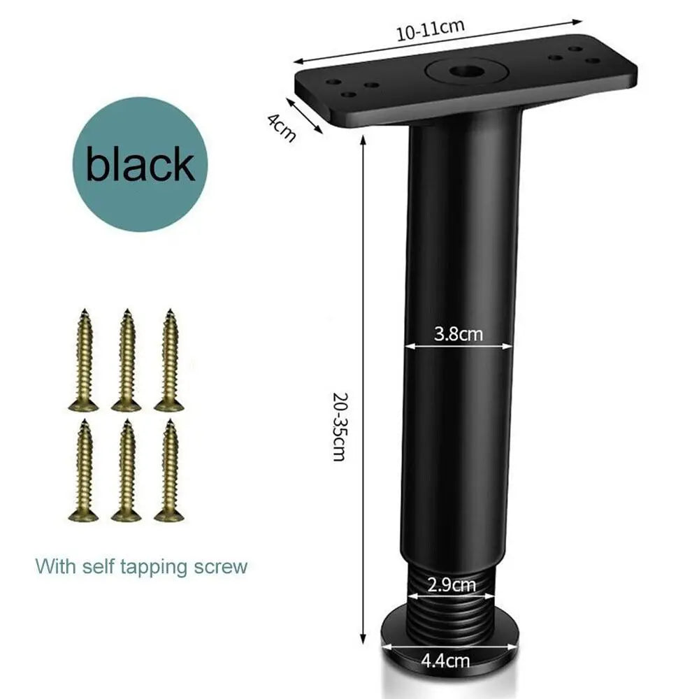Telescopic Furniture Leg – Adjustable Bed & Cabinet Support Furniture Leg Richie's 20-35cm