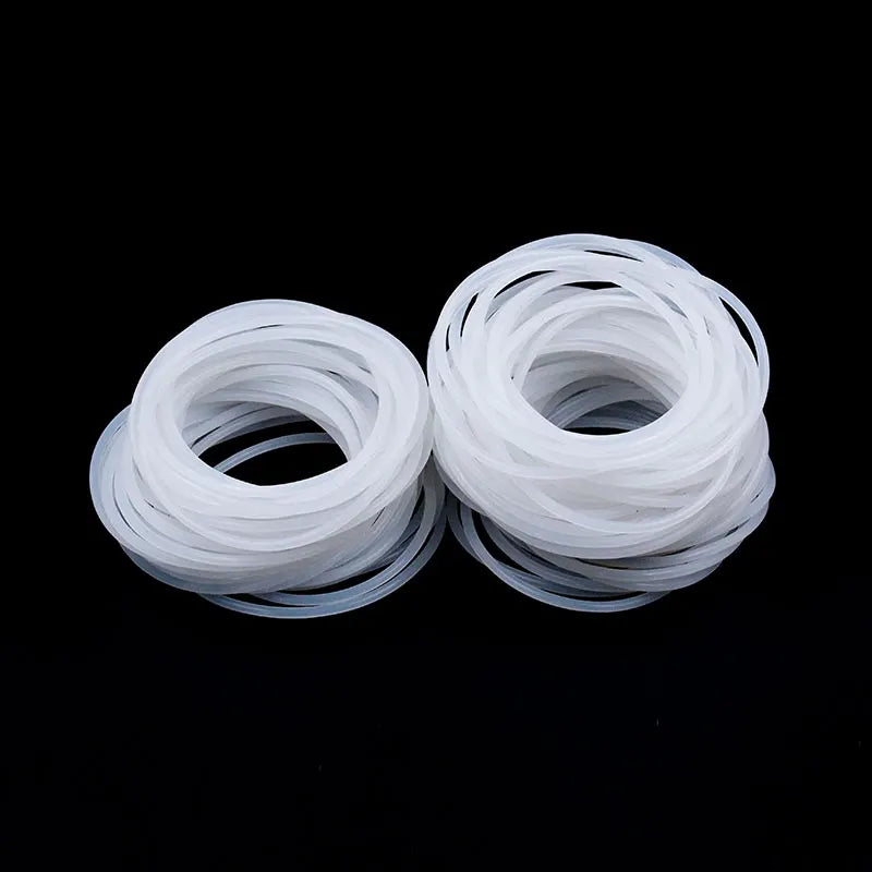 5-Pack VMQ Silicone O-Ring Gaskets CS1.9mm – Heat-Resistant Seals Silicone O-Ring Gasket Richie's