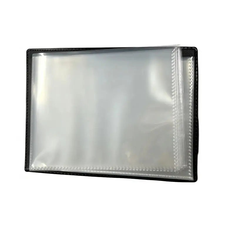 80-Pocket Banknote Currency Album – PU Leather Hard Cover Currency Collecting Album Richie's