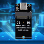 M.2 NVMe to USB-C Adapter ASM2364 USB 3.2 Gen2x2 – 2000MB/s SSD Adapter Board Richie's