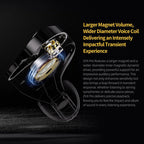 KZ ZVX Pro Wired IEM Earphones HiFi Dual Driver Bass Gaming Wired IEM Earphones Richie's